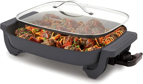 Vista 18 de GreenPan Olla arrocera avanzada, 4 tazas sin cocinar/8 tazas cocidas, olla antiadherente extraíble de cerámica sin PFAS, arroz blanco y marrón
