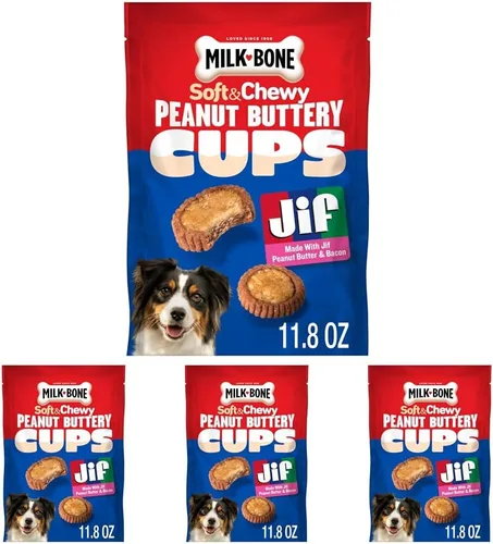 Vista 19 de Milk-Bone Golosinas bañadas en mantequilla de maní para perros