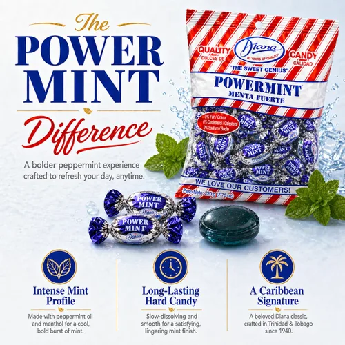 Vista 4 de Powermint Candy de Diana - 7.76 oz