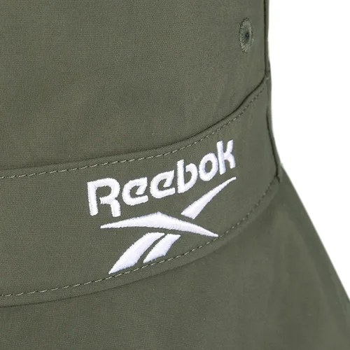 Vista 3 de Reebok Estándar Ree ciclado Vector Logo Cubo Sombrero con Humedad-Absorbing Interior Sweatband