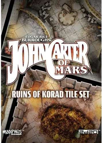 Vista 2 de Modiphius John Carter of Mars: Airships of Barsoom Tile Set (John Carter RPG Access.)