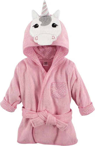 Vista 5 de Hudson - Bata de baño con capucha, diseño de cara de animal