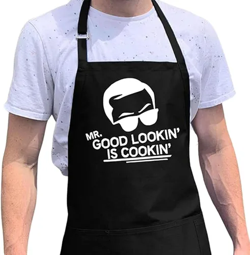 Vista 13 de ApronMen - Funny Apron For Men - BBQ Gifts for Men & Unique Gifts for Fathers - Mens Aprons for Grilling Un delantal es solo una capa