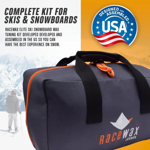 Vista 7 de Kit de Afinación de Cera de Esquí y Snowboard RaceWax Diamond