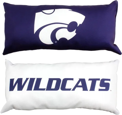Vista 12 de College Covers Everything Comfy Arkansas Razorbacks Almohada Bolster de Viaje Pequeña Decorativa de 2 Lados 16 x 6 pulgadas