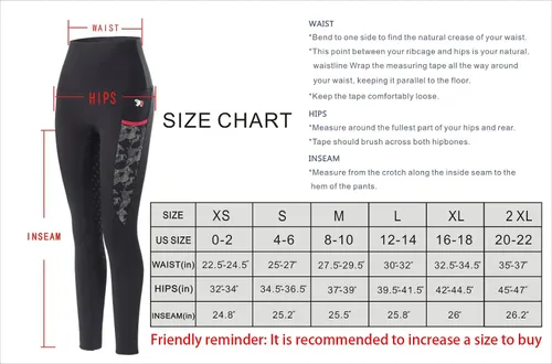 Vista 7 de MakyeAme Pantalones de equitación para mujer, asiento completo, agarre de silicona, mallas de entrenamiento ecuestre con bolsillos