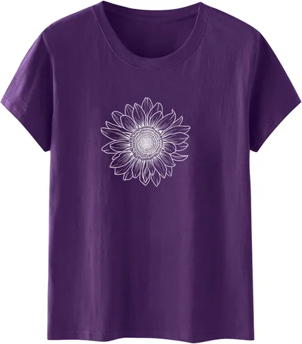 Vista 25 de Camiseta con estampado de animales para mujer, camiseta de libélula divertida, linda camiseta de manga corta, blusa de primavera 2023, camisas