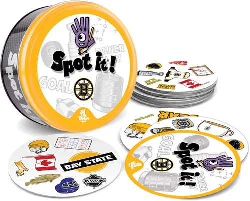 Vista 2 de Masterpieces NHL Unisex-Teen Spot It! Card Game