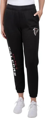 Vista 21 de Ultra Game NFL - Pantalones deportivos de vellón supersuaves para mujer Gris brezo
