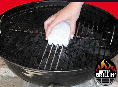 Vista 8 de Better Grillin - Bloque de ladrillos de limpieza para parrilla de piedra Piedra de plancha Bloque de limpieza de piedra para parrilla