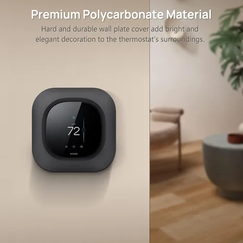 Vista 5 de CaseBot Placa de pared para termostato inteligente Ecobee 2022 Premium y termostato inteligente Ecobee 2022 Enhanced, kit de montaje de soporte