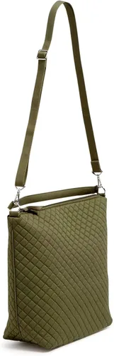 Vista 2 de Vera Bradley Bolso de hombro Hobo de gran tamaño de algodón para mujer