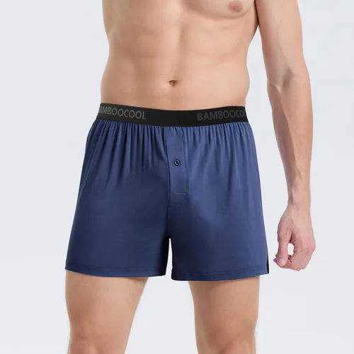 Vista 2 de BAMBOO COOL Men's Boxer Shorts, Soft Breathable Loose Underwear Multipack