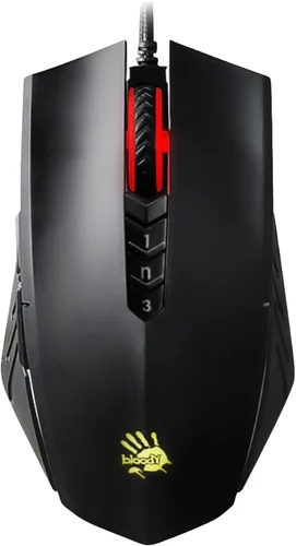 Vista 5 de Ratón Gaming Óptico Bloody con Light Strike (LK) y Scroll - Completamente Programable y Macros Avanzadas (A70 II)