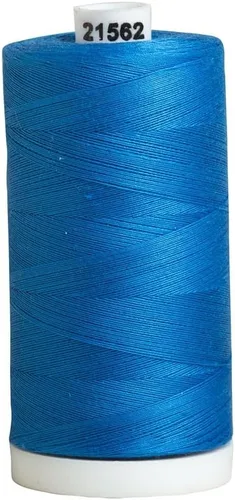 Vista 5 de Connecting Threads Hilo de coser 100% algodón, carrete de 1200 yardas (azul almirante)