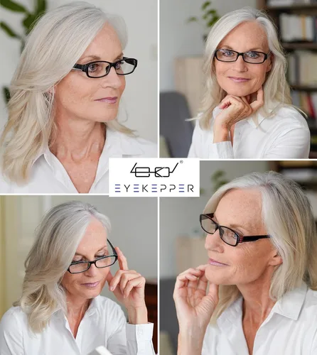 Vista 2 de Eyekepper Gafas de lectura - Lentes de lectura con estilo para mujer +0.50