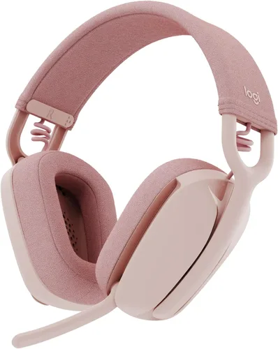 Vista 12 de Logitech Zone Vibe 100 - Auriculares inalámbricos ligeros sobre la oreja con micrófono de cancelación de ruido, auriculares Bluetooth multipunto