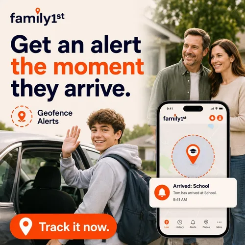 Vista 4 de Family1st Paquete compacto de rastreador GPS para vehículos, activos de automóviles y niños, seguimiento en tiempo real con aplicación, dispositivo