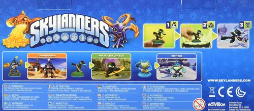Vista 2 de Skylanders Imaginators - Classic Triple Pack - Countdown Stealth Elf and Rip Tide Xbox OnePS4PS3Xbox 360Nintendo Wii U