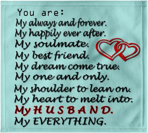 Vista 8 de 3dRose My Always and Forever, My Happily Ever After, My Soulmate, My Best Friend Toalla, 15 x 22 pulgadas, color blanco