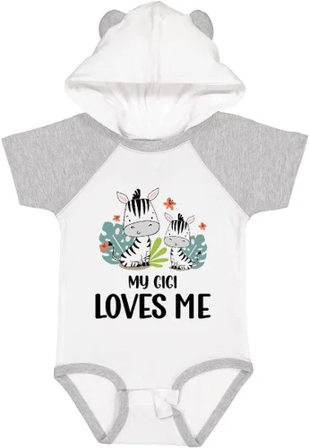 Vista 9 de inktastic Body para bebé Zebra My Gigi Loves Me