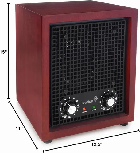 Vista 7 de Ivation Generador de ozono purificador de aire, ionizador y desodorizante