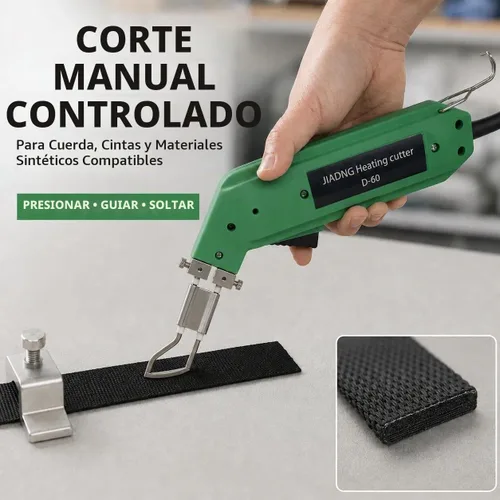 Vista 3 de Sellador térmico eléctrico del cortador de la cuerda de nylon del cuchillo