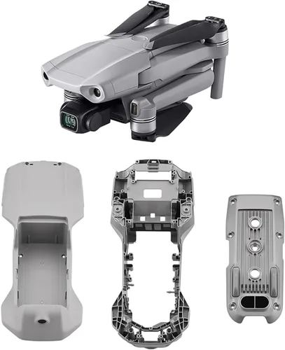 Vista 2 de SeiZed Drone Body Upper Bottom Shell Middle Frame Little Cover Gimbal Mounting Cover Front Case for DJI Mavic Air 2 Drone Parts (Color : Upper)