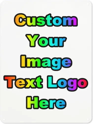 Vista 14 de Letreros de metal personalizados: letreros de estaño personalizados para exteriores, interiores, oficina, negocios, baño, bar, decoración de cueva