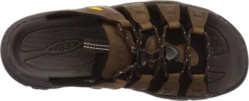 Vista 5 de KEEN Sandalias de senderismo Targhee 3 para hombre, BisonteMulch