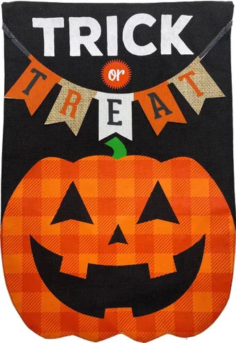 Vista 5 de Briarwood Lane Bandera de Halloween Haunts House
