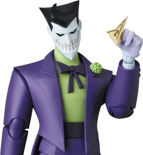 Vista 3 de Medicom - Nueva figura de acción de Batman Adventures The Joker Mafex