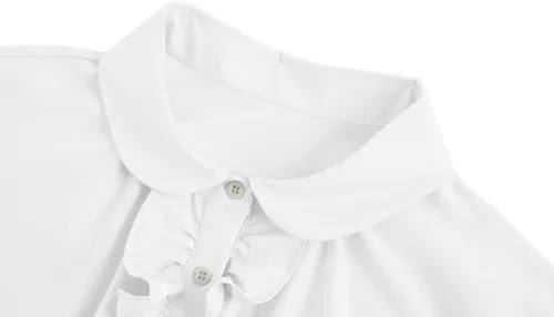 Vista 2 de Bbalizko Camisa de disfraz renacentista con volantes para hombre, pirata, vikingo, vampiro, gótico, victoriano, medieval, escocés, tops