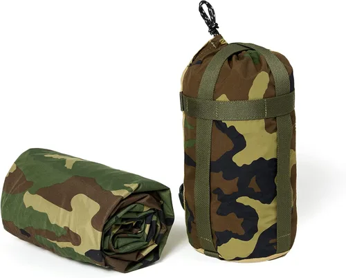 Vista 10 de Akmax.cn Funda de vivac para saco de dormir para sistema de dormir modular del ejército militar, capa exterior impermeable para saco de dormir