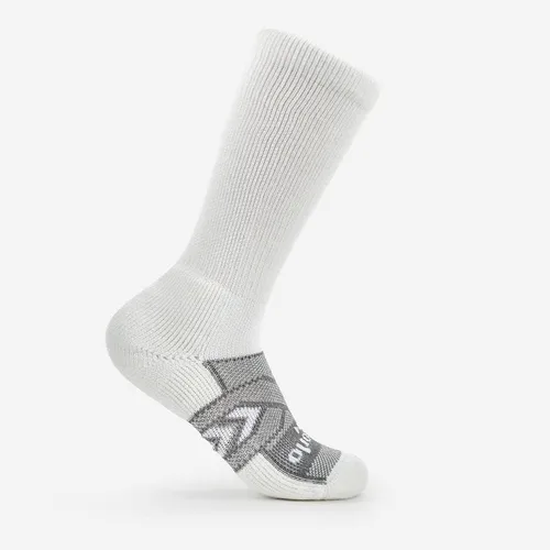 Vista 3 de Thorlos Unisex Adults 12 Hour Shift Thick Padded Over-The-Calf Work Socks BlackGrey Large