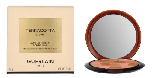 Vista 6 de Guerlain Terracotta Light The Healthy Glow Powder 04 Deep Golden para mujeres, 0.3 onzas