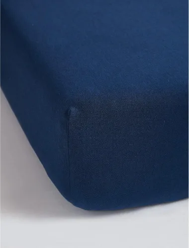 Vista 6 de Calvin Klein Home Modern Cotton Harrison - Sábana encimera de 1 pieza, tamaño Queen, algodón (Midnight)