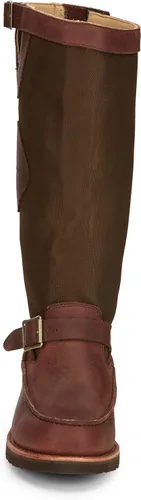 Vista 6 de Chippewa Botas de serpiente, puntera MOCC con cremallera y cremallera trasera para hombre de 17 pulgadas