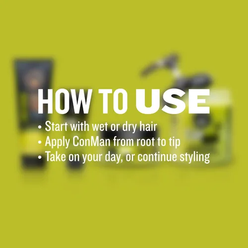 Vista 5 de GIBS Con Man Hair & Beard Pudding - Leave In Conditioner - Curl Definer - Moisturizer