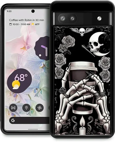 Vista 152 de Compatible con Google Pixel 4A 5G Mobile Case Creative Acrylic Back Panel Silicona Edge Case Slim Protección Especialmente para Google Pixel 4A 5G