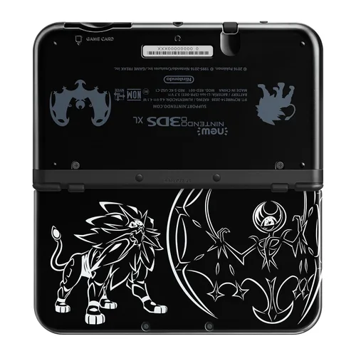 Vista 2 de Nintendo New 3DS XL Solgaleo Lunala Black Edition