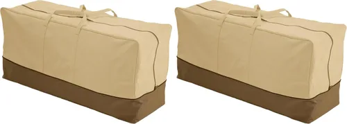 Vista 8 de Classic Accessories Veranda - Bolsa de almacenamiento resistente al agua de 45.5 pulgadas para cojines y fundas de patio, fundas para muebles