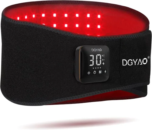 Vista 10 de Dispositivos de terapia de luz roja y luz infrarroja cercana al 2020, almohadillas grandes para cinturón de alivio del dolor, dispositivo aprobado