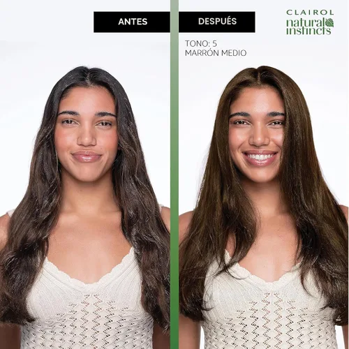 Vista 4 de Clairol Natural Instincts - Tinte semipermanente para el cabello, color negro 2, paquete de 1 unidad