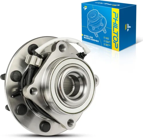 Vista 41 de PHILTOP 512012 x2 Conjunto de cubo de cojinete de rueda trasera para Volkswagen Jetta for 1998-2010 Volkswagen Beetle, 1999-2005 Volkswagen Jetta
