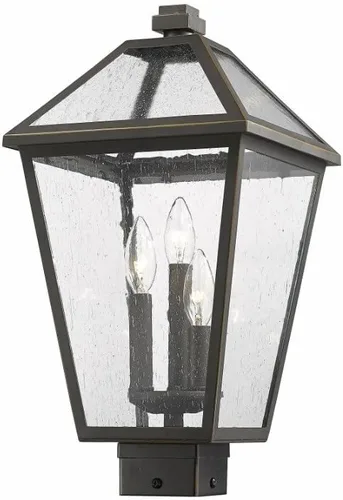 Vista 3 de Z-Lite Accesorio de montaje de poste exterior de 3 luces 579PHBS-ORB