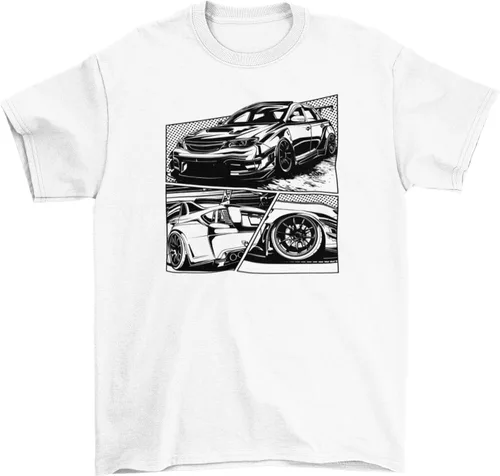 Vista 25 de Subie Generation Cars - Camiseta de manga corta para adultos, mecánico japonés de carreras, regalo para amantes de los automóviles, entusiastas