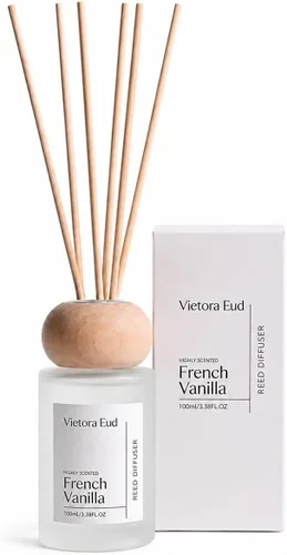Vista 19 de Bamboo Reed Diffuser, 3.34 Fl Oz Esencial de bambú