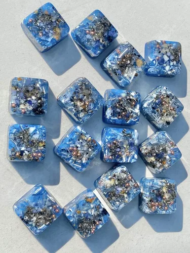 Vista 7 de 16 Mini Cube Tower Busters Azul Claro Orgone