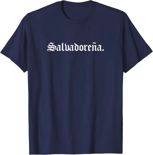 Vista 45 de Camiseta Salvadoreña Mujer, Negro
